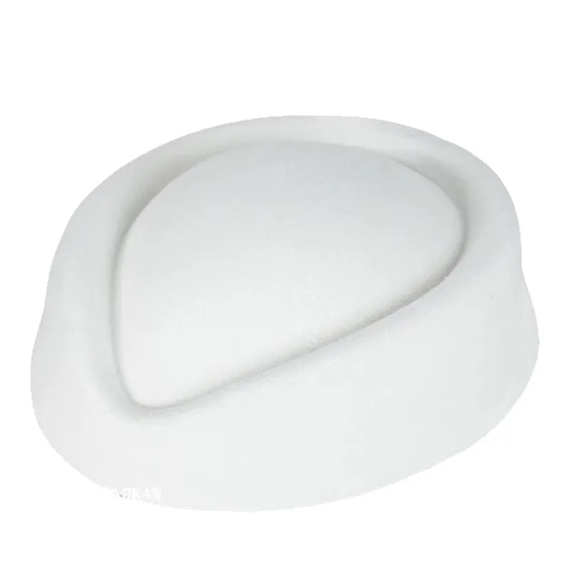 כובע ברט קאפס איירליין סטיוורדרס אנטנדנט טיסה וינטאג' שחור כובע שטוח עליון קליפ שיער אביזרים