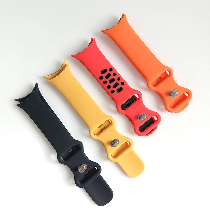 

Ремешок силиконовый для Google Pixel Watch Band, спортивный сменный Браслет для пикселей и активных часов, аксессуары