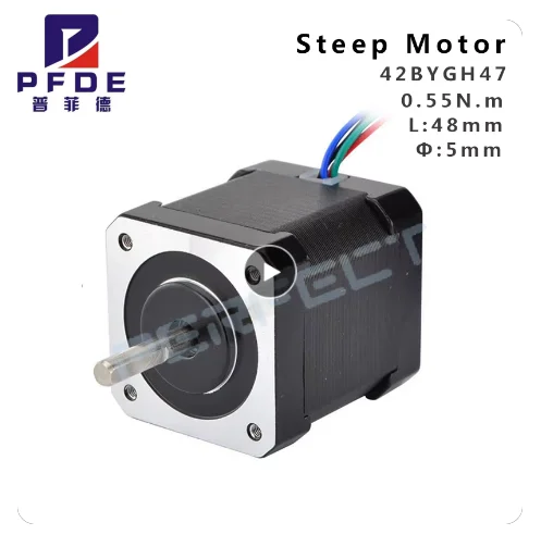 42BYGH47 0.55N Nema17 Stepper Motor For 3D Printer CNC Milling Engraving Machine Accessories 4-Lead 1.5A 48mm Electric Motors