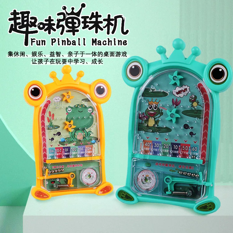 New Children's Puzzle Fun Pinball Machine Toy Baby Leisure Desktop Game  Parent-child Interactive Toys 20pcs lot hot sales toy ball mixed bouncy ball child floating elastic rubber ball children of pinball bouncy toys high quality