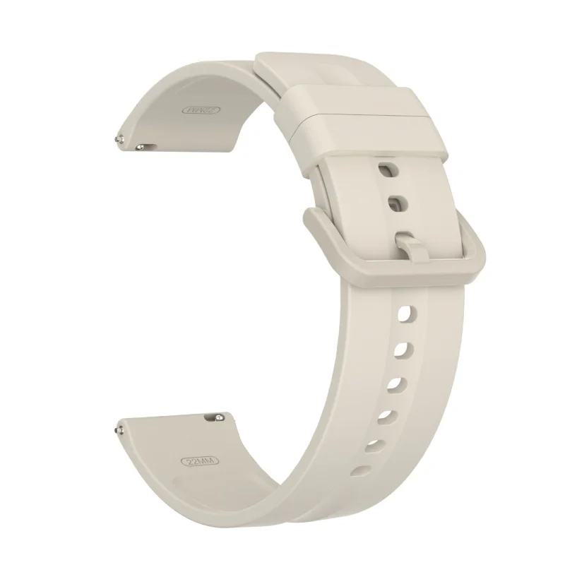 Silicone Sports Strap - Premium Soft Wristband, 22mm