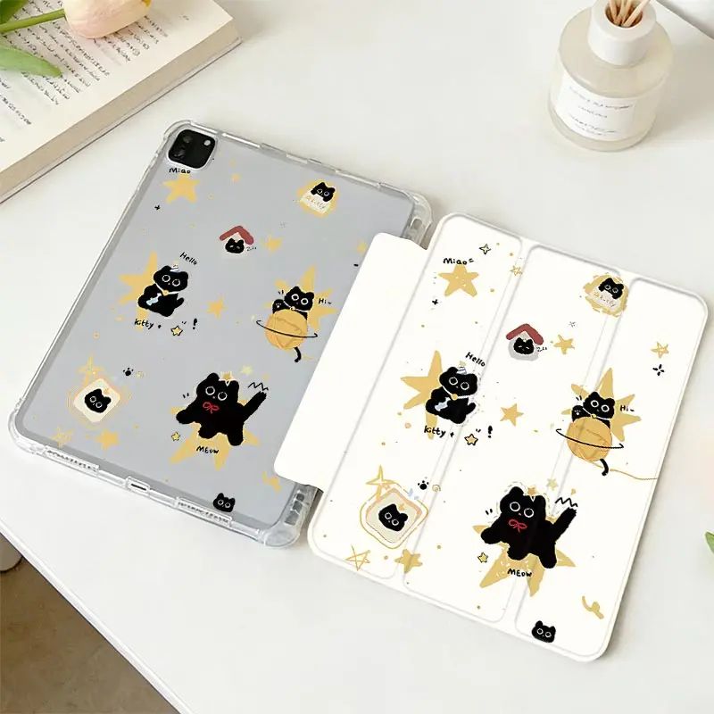 Premium Cover with Pencil Holder - Stylish and Versatile iPad Case