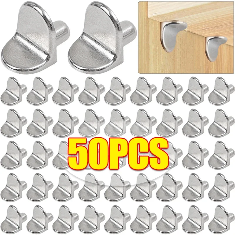 Shelf Support Pegs Pins 10/50PCS L-Shaped for Furniture