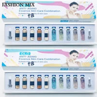 10 vials Korean Facial BB Cream Glow Essence Starter Kit Salmon DNA Moisturizing Rejuvenation Foundation Cream Beauty Skin Care 1