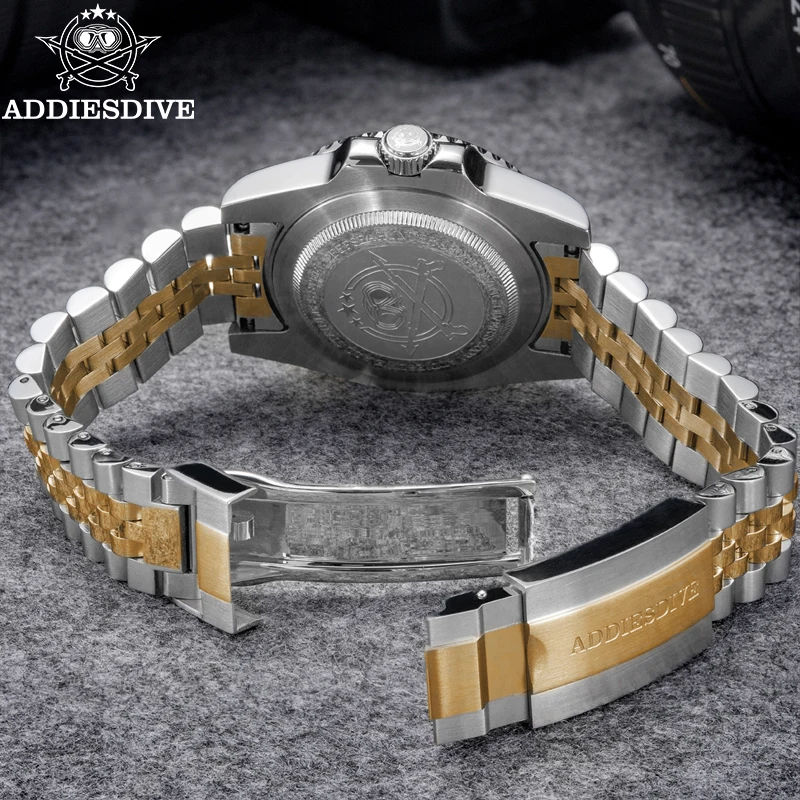 ADDIESDIVE New Men's Watches Luxury Quartz WristWatch For