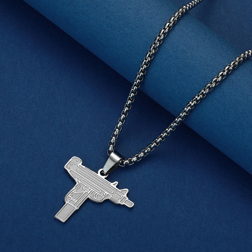 Shotgun Necklace Blue Line Necklace Zancan Silver Necklace With