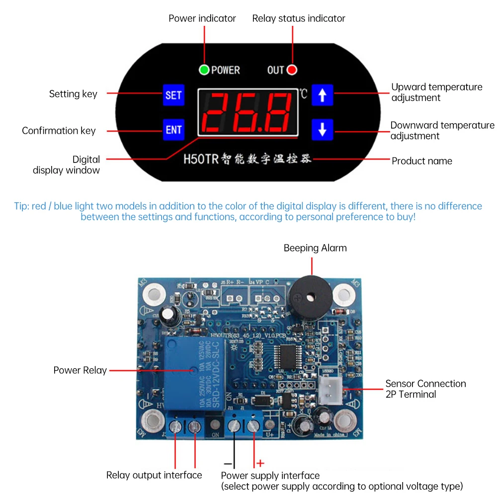 Digital Heating Cooling Controller 2