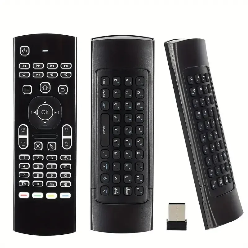 

MX3 Backlit Air Mouse Remote Control 2.4G RF Mini Wireless Keyboard For Android TV Box X96 Mini H96 MAX for Smart Home