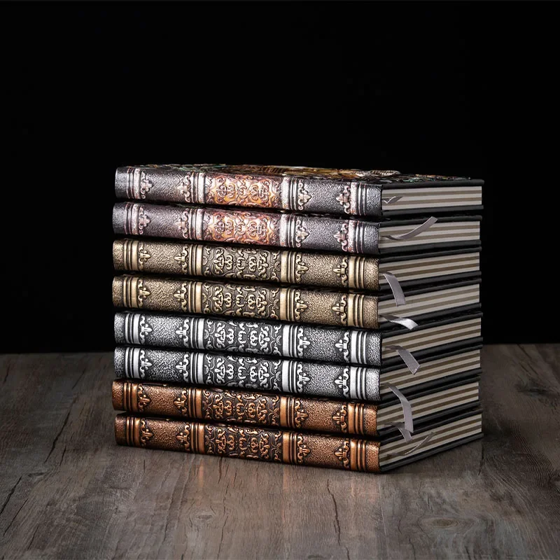 A5 빈티지 스테레오 릴리프 이상한 새 노트북, 비즈니스 출퇴근 사무실 메모장, 고품질 학생 일기 노트북 원장