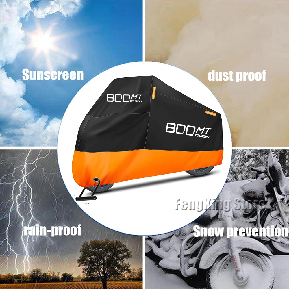 Waterproof Outdoor Motorcycle Cover - Dustproof UV Protection