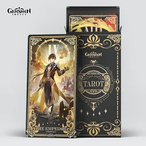 22 шт. игровая игра Genshin Impact Tarot Card Yae Miko Raiden Shogun kaedeхара Kazuha игровая карта реквизит для косплея аниме Tarot Card