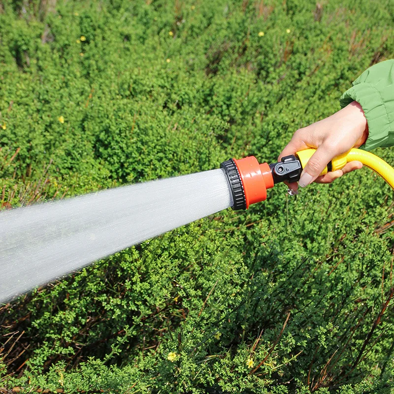 Garden Water Spray Gun High Pressure Water Gun Foam Bottle Spray Car Wash High Pressure Sprayer Watering Nozzle