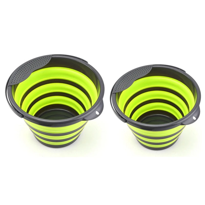 

Складное ведро, портативное ведро, ведро для мытья автомобиля, ведро для воды с ручкой для походов