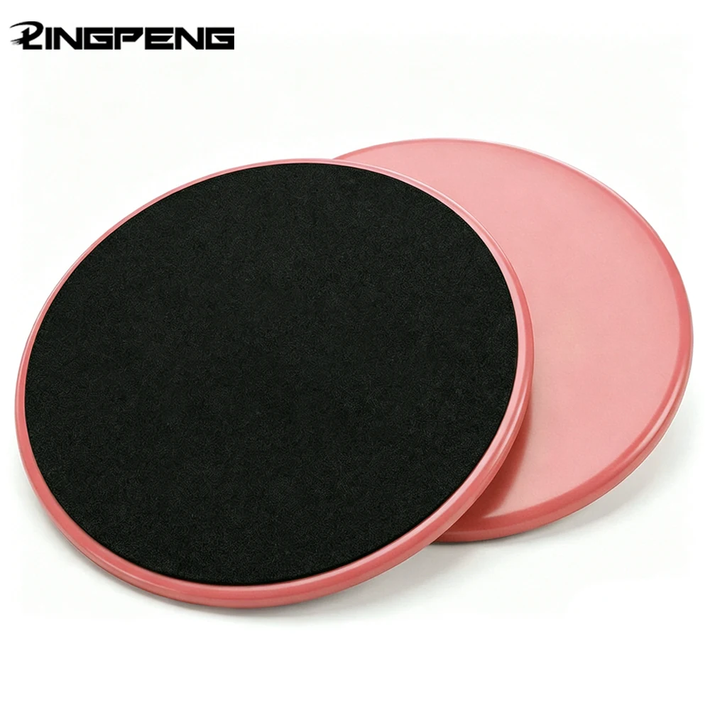 Solid Color Yoga Sliding Discs for Core Fitness and Body Shaping