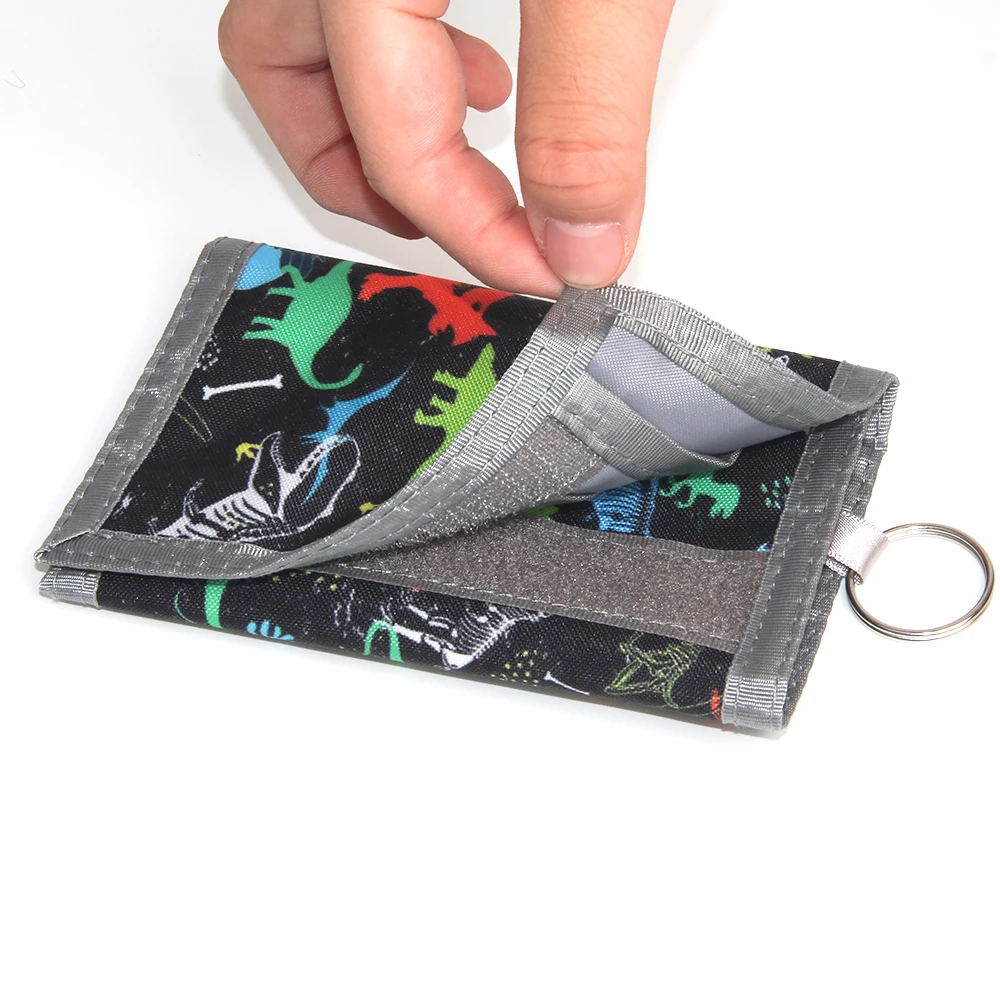 Children's Tri-Fold Coin Purse Wallet Fashion Slim Multifunctional Classic Portable Card Holder Students Wallet