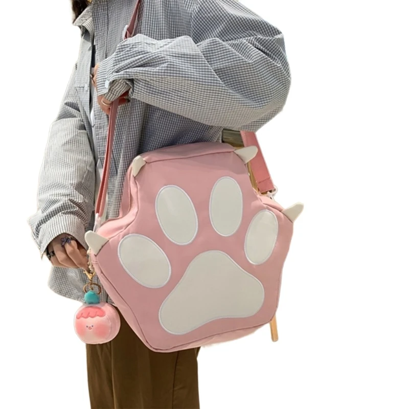 Lightweight and Practical Shoulder Backpack Nylon Rucksack for Travel and Work