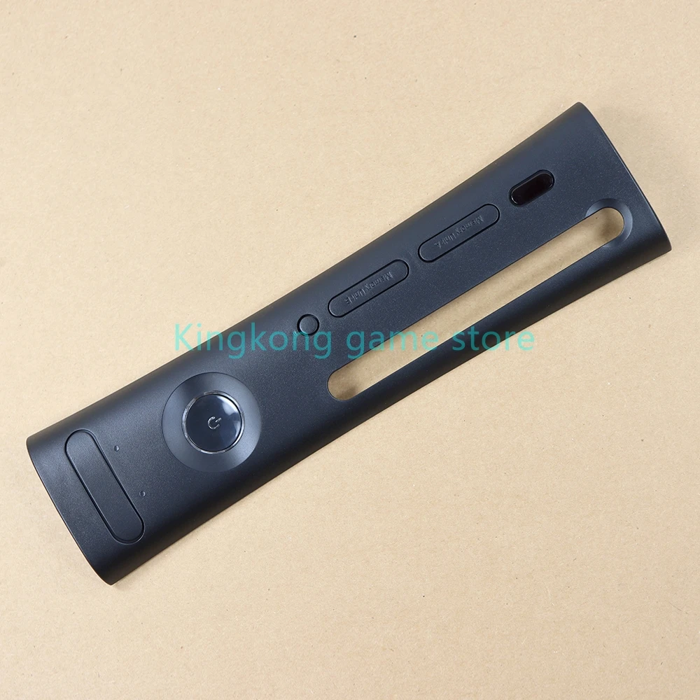 10PCS Black White Faceplate Cover For Xbox360 Fat Console Durable Front Shell Cover For X-BOX 360 Phat Replacement