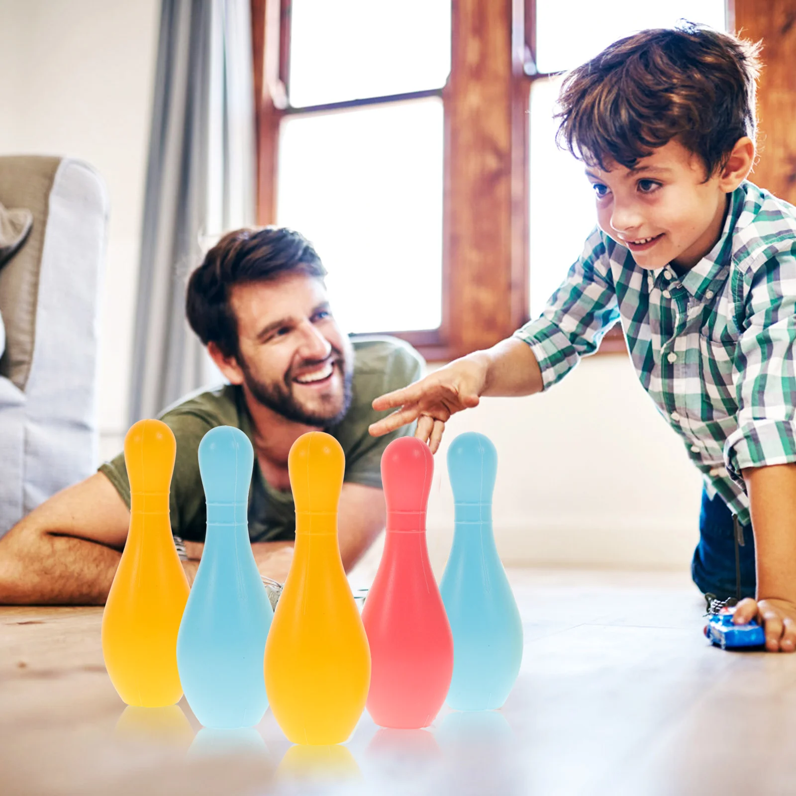 Bowling Ball Toy for Children Toddler Casual Plastic Game Toddlers Baby Kid Toys