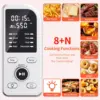 Pro 19QT Digital 8-in-1 Air Fryer Toaster Oven, 550°F Flavor-Lock Tech, Flip Up & Away Capability, 40+ Recipes, Airfryer Counter 2