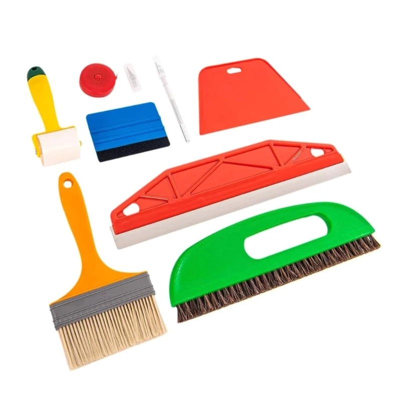 

Инструмент для разглаживания обоев Инструмент для разглаживания обоев с большими скребками Инструмент для сглаживания обоев для