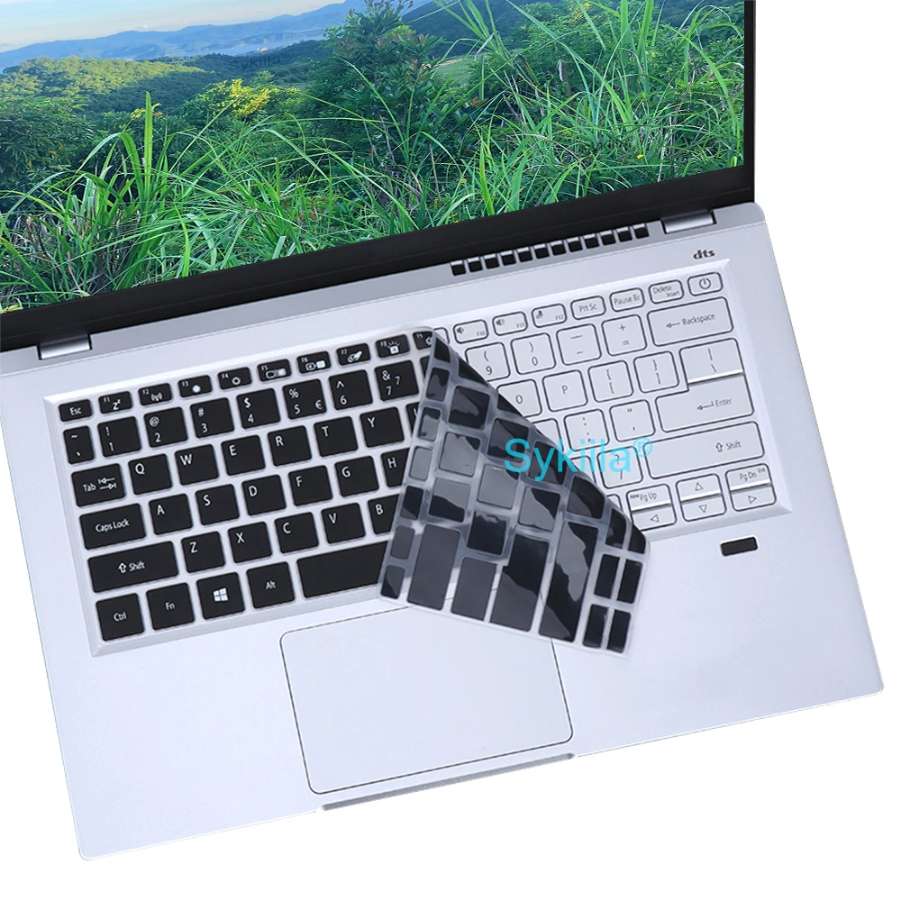 Acer Aspire 키보드 커버 실리콘 보호 스킨 케이스, Acer Aspire 1 3 5 Vero A114 A314 A514 AV14 R3 R5 E1 E5 ES1 V3 V5 V7 EC, 14 인치