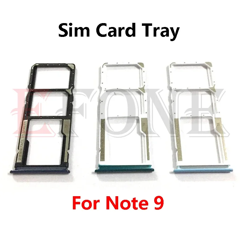 Sim Card Sim Card Reader Sim Card Converter Xiaomi Redmi Note 9 Pro 9S 9 S Reader Sim & SD Card Tray Holder Slot Adapter