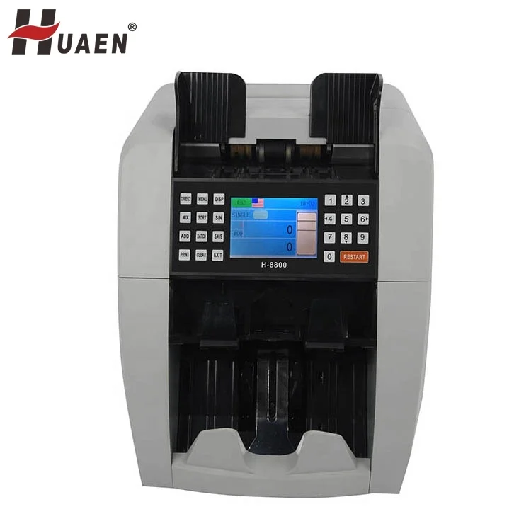 CAD Canada Canadian Dollar Mix Value Money Counting Machine Bill Counter