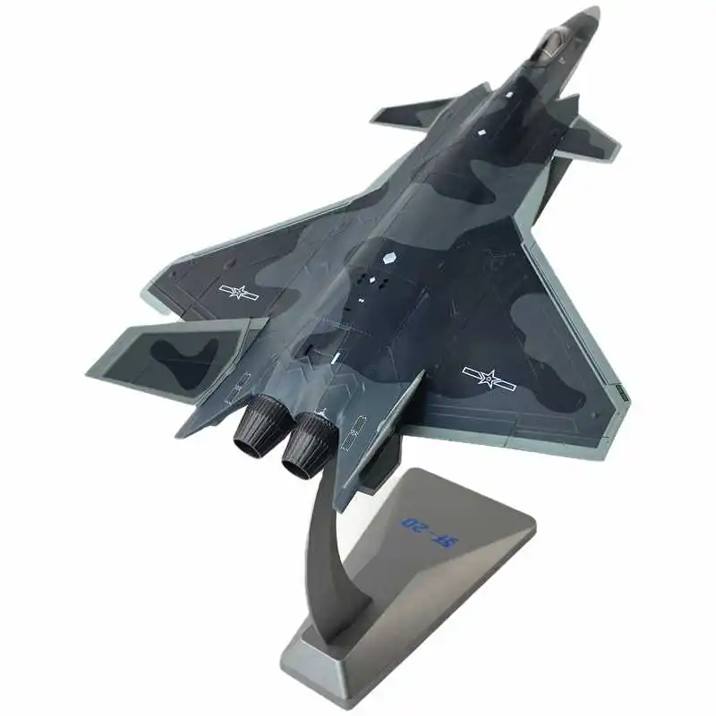 

Модель самолета J20 из сплава, модель 1/72, искусственный самолет, игрушка для взрослых, поклонники демонстрации, коллекционный подарок