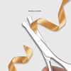 Nose Hair Scissors Eyebrow Trimmer Cutter Straight Round Tip For Nail Beard Manicure Makeup Stainless Steel  Tools 2
