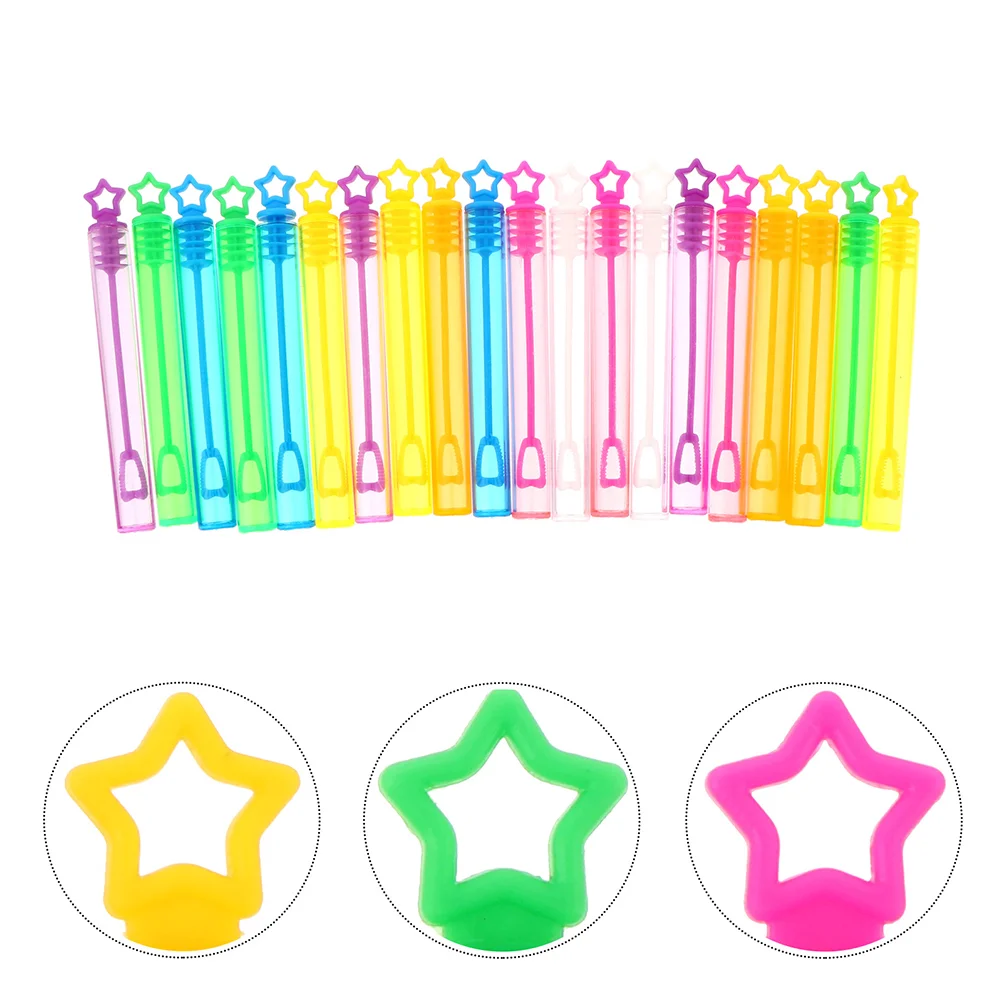 

30 Pcs Mini Filling Empty Bubble Bottle Bubbles Bulk Plastic Kidcraft Wands Toy