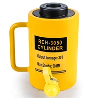DOOROOM 30T Hollow Hydraulic Jack Cylinder Multi-use Manual Oil Pressure Hydraulic Lifting and Maintenance Tools RCH-3050 1