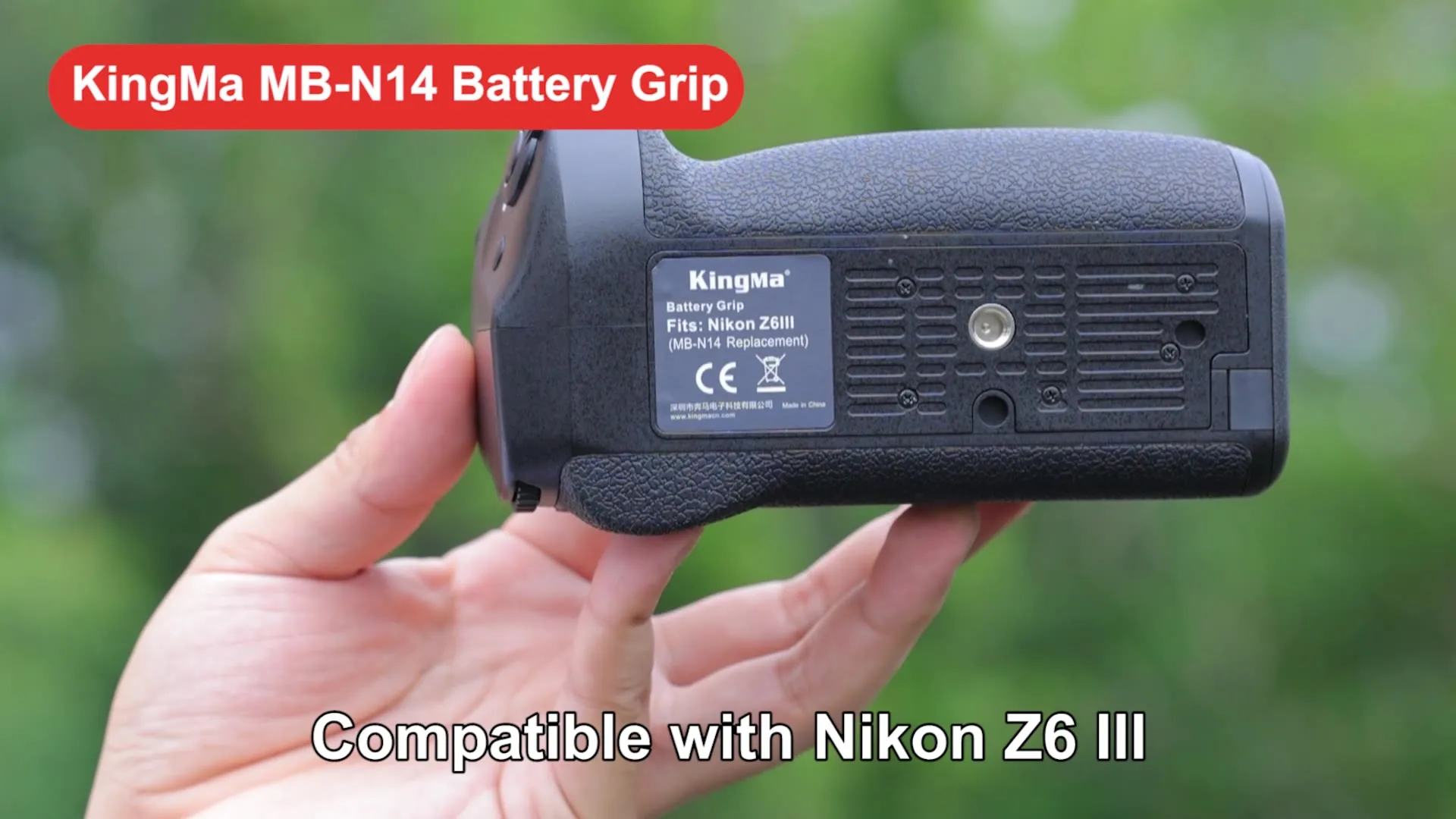 Z6III MB-N14 Poignée D'alimentation Compatible Avec Les