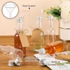 Mini Liquor Bottles Set 2 oz Small Plastic Spirit Bottles Mini Wine Bottles Plastic Alcohol Shot Bottles Party Favors 2