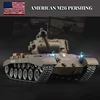 1:16 Henglong 3838-1 American M26 Pershing Heavy Tank RC Model  Metal Tank Simulation Model Remote Control Athletic Toys 1