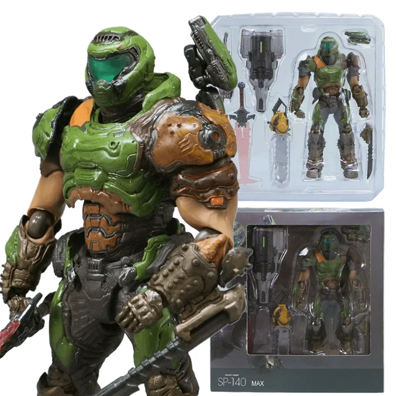 Doom Slayer コレクションフィギュア 2体 セット Doom Slayer