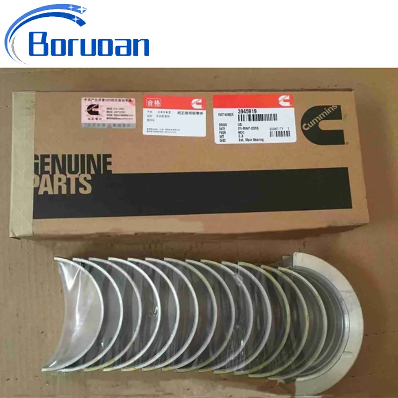 factory direct sales Cummins QSL9 main bearing 3945919 for QSL 220-360 ...