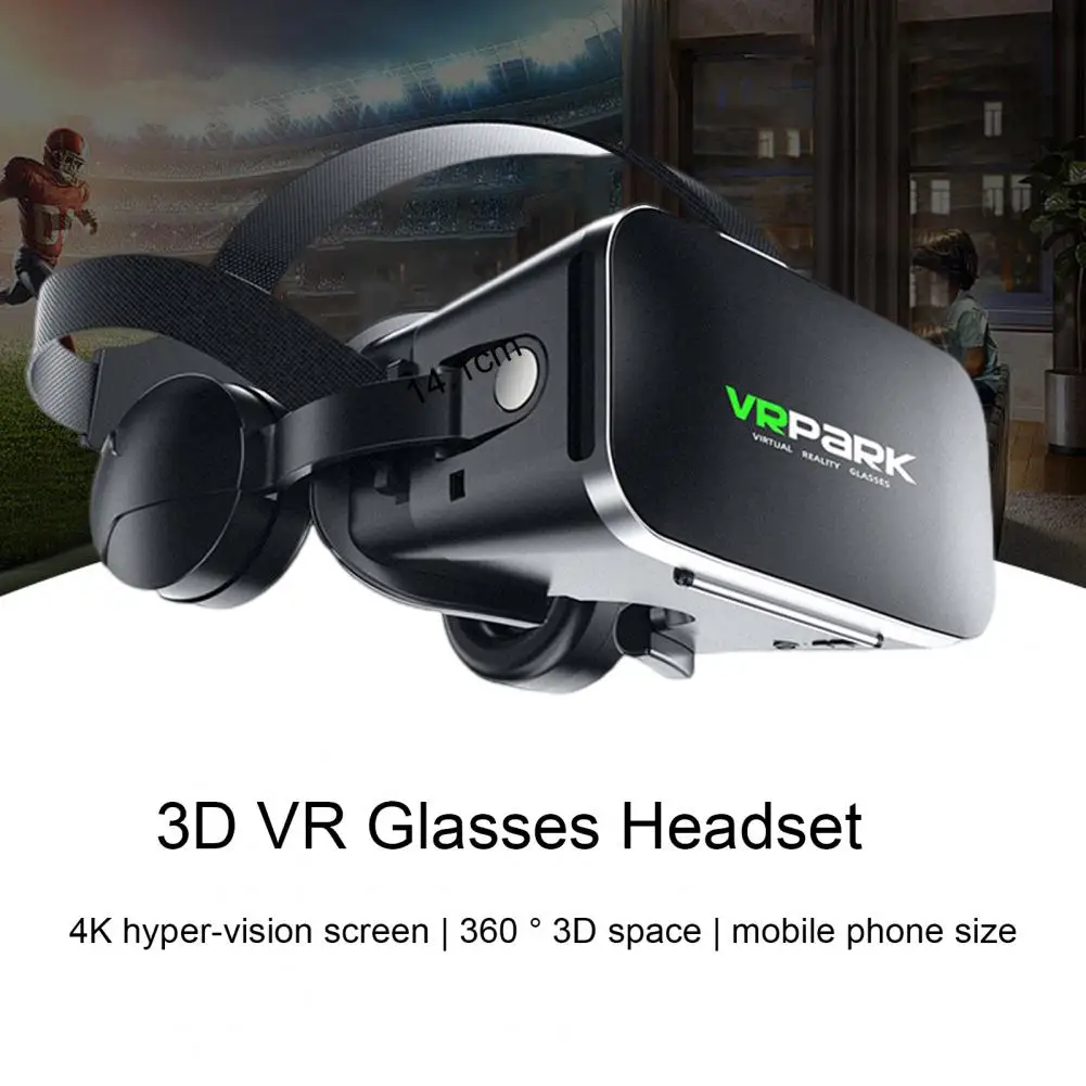 

3D Headset High Clarity Function Keys Ergonomic 3D VR Glasses Headset