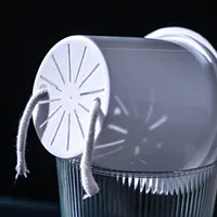 Clear Self Watering Planters Pots Household Anti Rot Self-Watering Planters for Living Room Plants Flowers 3