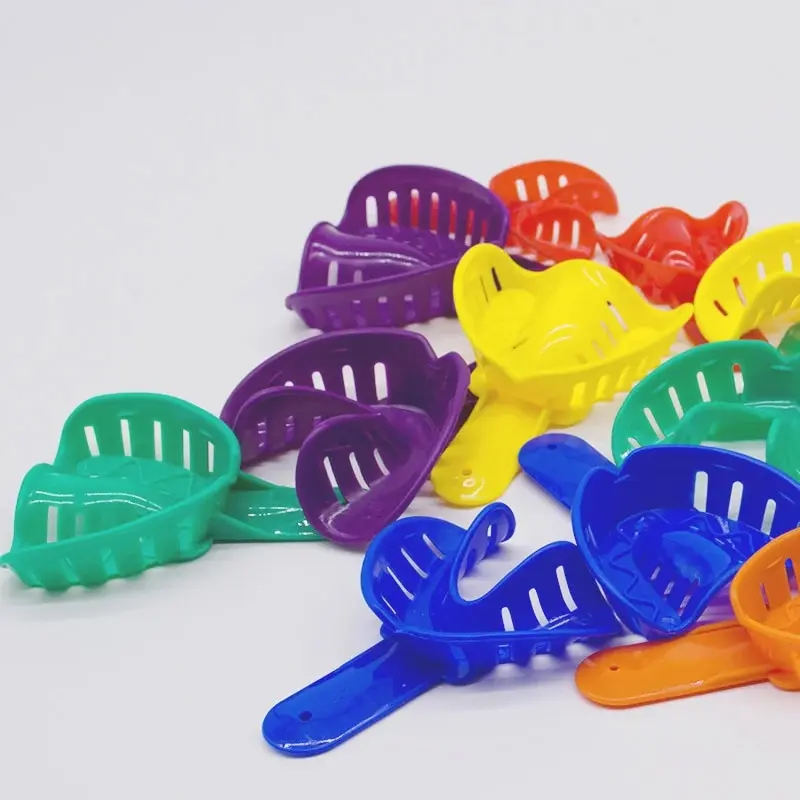 Disposable Dental Impression Trays with Rounded Edges