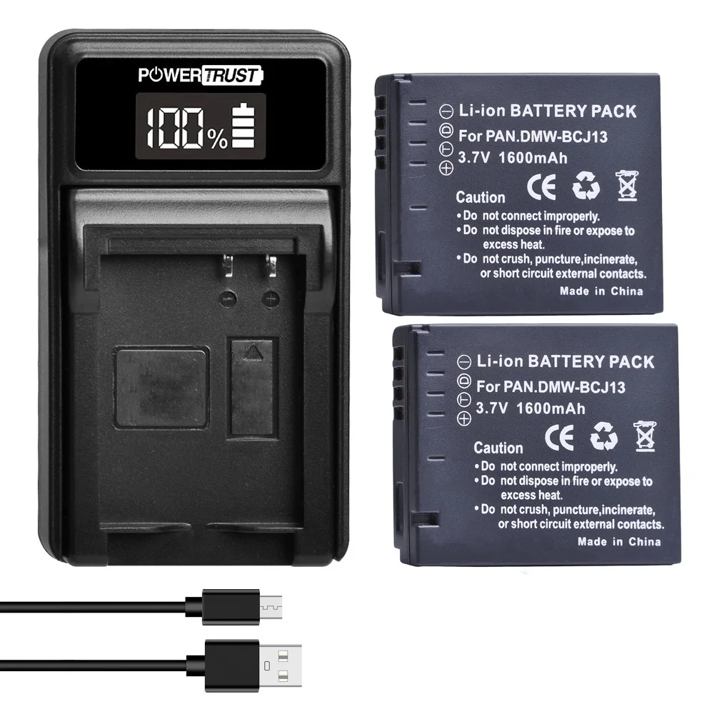 Dmw-Bcg10 Batteria/Caricabatterie Per Panasonic Dmw-Bcg10E Bcg10Pp E Lumix Dmc-3D1,Dmc-Sz8,Dmc-Tz7 Tz8 Tz10 Tz20 Tz30 Zr1 Zs1 Zx1 Zs7