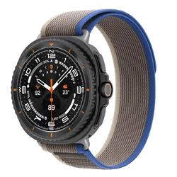 Sport Nylon Trail Loop Bracelet Band for Galaxy watch 8 (Grey blue)