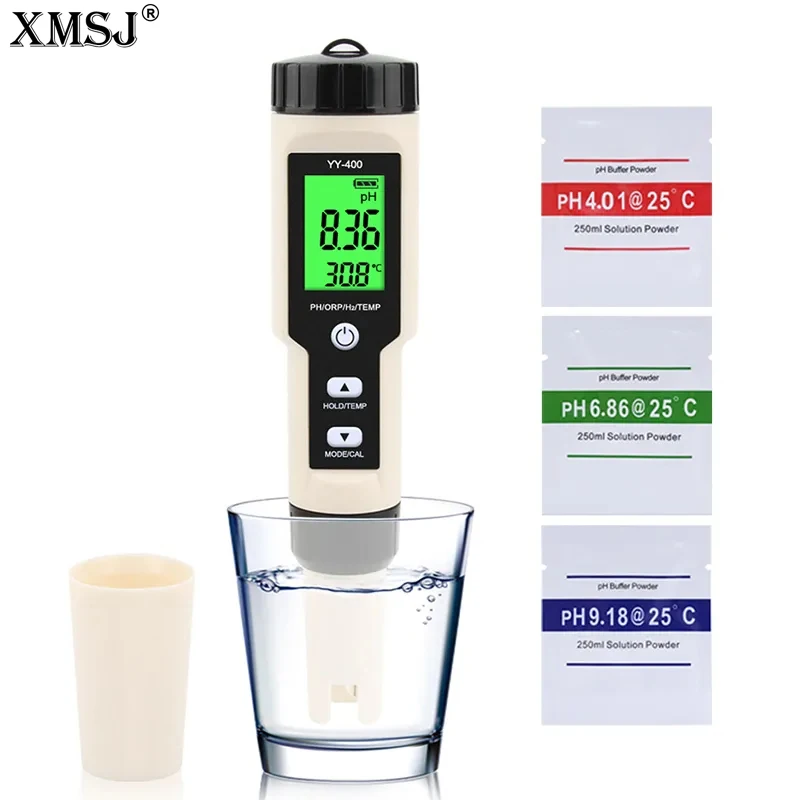 

Измеритель Качества Воды 4 в 1 PH/ORP/H2/TEMP