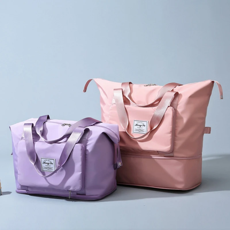 1 pièce Sac de voyage pliable extra-léger et de grande capacité