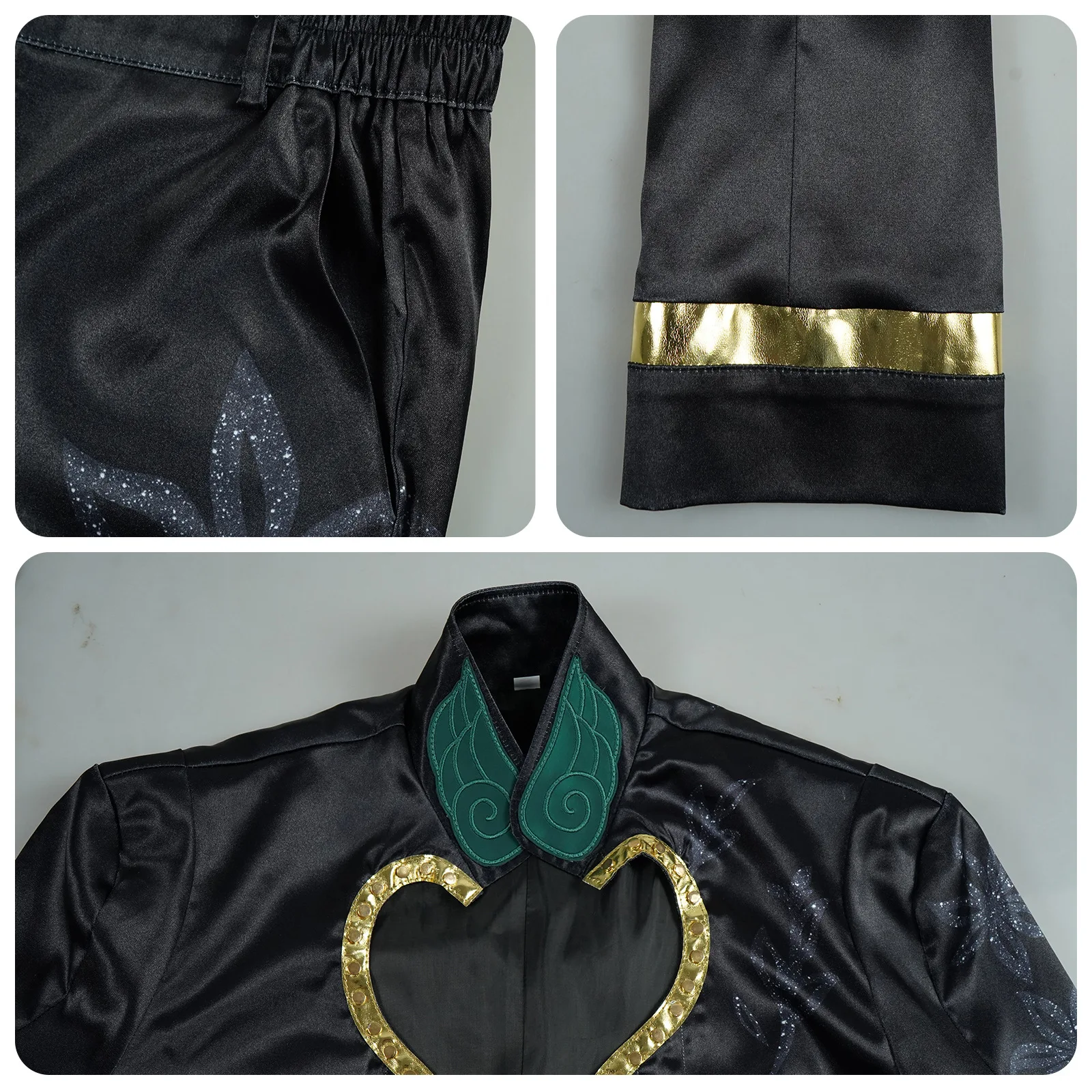 JoJo's Bizarre Adventure Giorno Giovanna Golden Wind Suit Cosplay Costume