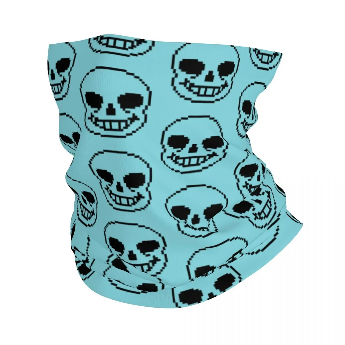

Game Undertale Sans Neck Gaiter Men Women Windproof Winter Bandana Scarf for Cycling