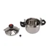 Stainless Steel Pressure Cooker Multi Functional Fast Cooking Double Bottom Shiny  Pressure Cooker for Induction Stove 2