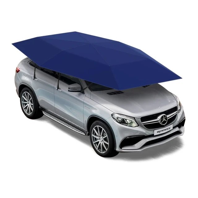 Auto Sonnenschirm Regenschirm Tragbare Folding Auto Sonnenschutz Dach Im  Freien Anti UV Sun Shelter Sonnencreme Auto Zelt Markise - AliExpress