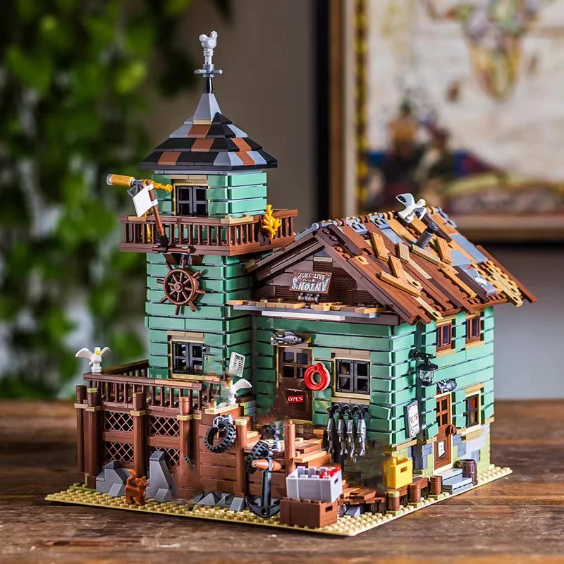 Old Fishing Store Lego Negozio Pescatore LEGO Ideas Vecchio
