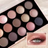 18-Color Eyeshadow Palette – Pearlescent, Matte, Fine Shimmer, Glitter, Earth Tones, Long-Lasting, High-Performance 2