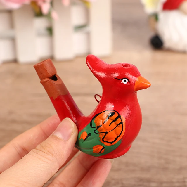 Coloured Drawing Water Bird Whistle for Kid Early Learning Educational Children Toy Musical Instrument Bathtime Musical Toy 3